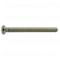 4mm-0.70 X 50mm Stainless Steel Phillips Flat Machine Screws - Durable Fasteners