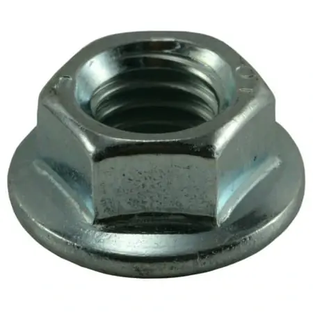 8mm-1.25 Zinc Plated Class 10 Steel Coarse Thread Jis Flange Nuts