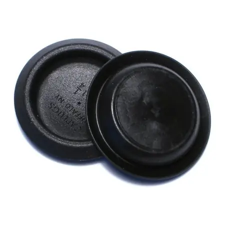 1-1/4 Black Plastic Round Head Sheet Metal Plugs Hprbp-054 (4 Pcs.)