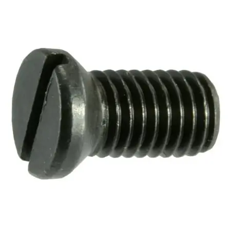 8-40 X 1/4 Black Oxide Slotted Oval Head Gun Screws (10 Pcs.)
