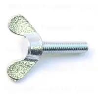 8mm-1.25 X 30mm Metric Thumb Screw - Durable Steel Construction