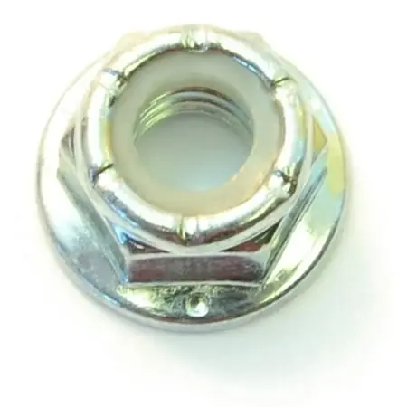 5/16 -18 Zinc Plated Grade 5 Steel Coarse Thread Flange Lock Nuts (15 Pcs.)