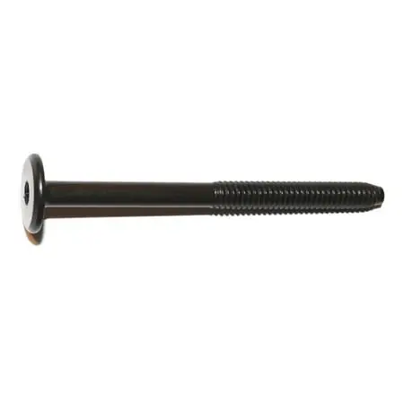 1/4 -20 X 3.15 Black Steel Coarse Thread Joint Connector Bolts (6 Pcs.)