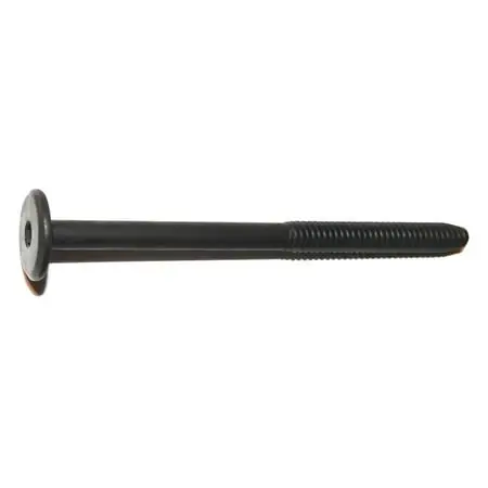 1/4 -20 X 3.55 Black Steel Coarse Thread Joint Connector Bolts (5 Pcs.)