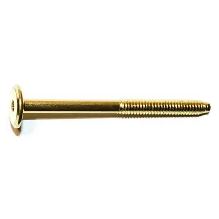 1/4 -20 X 3.15 Brass Joint Connector Bolts (6 Pcs.)