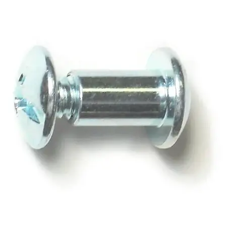 5/16 X 1/2 Zinc Plated Steel Post With Screws - Durable Fastening Solution