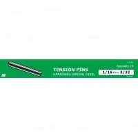 Assortment Of Roll Pins (tension Pins) - Durable Steel Fasteners
