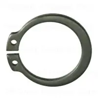1 Heavy External Retaining Ring - Durable Steel Construction For Secure Fastening