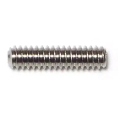10-24 X 3/4 18-8 Stainless Hex Socket Headless Set Screws Sssss-101 (15 Pcs.)
