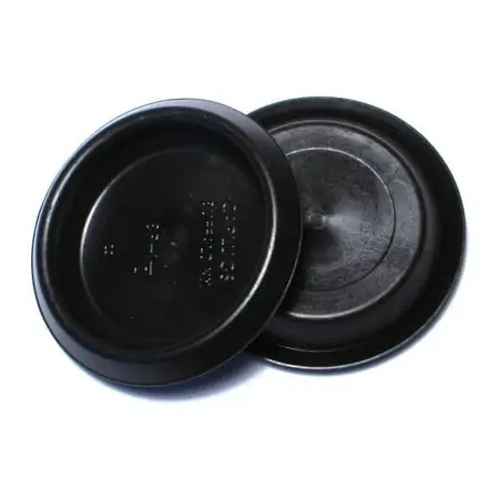 1-1/2 Black Plastic Round Head Sheet Metal Plugs Hprbp-060 (2 Pcs.)