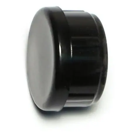 1 X 18 Gauge Round Black Plastic Furniture Tips Ftip-123 (6 Pcs.)