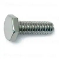 1/4-20 X 3/4 Polished Stainless Steel Coarse Hex Cap Screws - Durable Fasteners