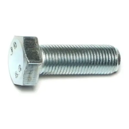 12mm-1.25 X 35mm Zinc Plated Class 8.8 Extra Fine Thread Hex Cap Screws