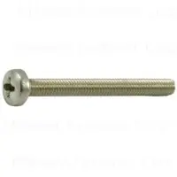 4mm-0.70 X 40mm Stainless Steel Phillips Pan Machine Screws - Pack Of 100