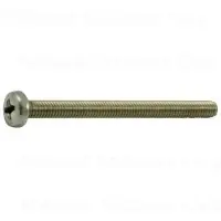 4mm-0.70 X 50mm Stainless Steel Phillips Pan Machine Screws - Durable Fasteners