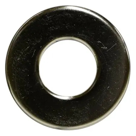 1/2 X 9/16 X 1-3/8 Polished 18-8 Stainless Steel Uss Flat Washers (5 Pcs.)