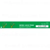 Assortment Of Square Wire Lock Pins - Durable And Versatile Fasteners