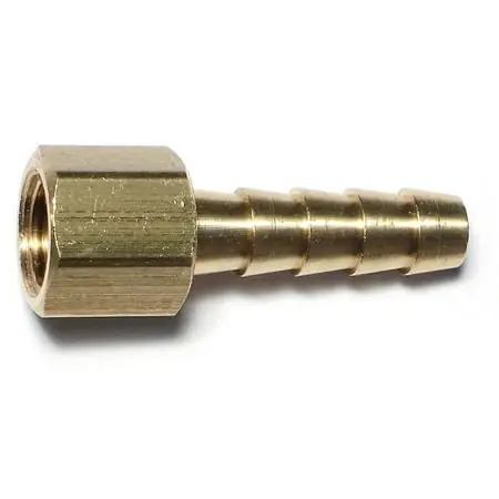 1/4 X 1/8fip Brass Female Hose Barbs (5 Pcs.)