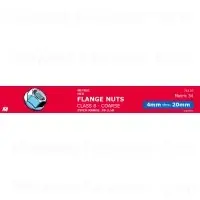 Metric Flange Nuts Assortment Set - Various Sizes For Versatile Applications