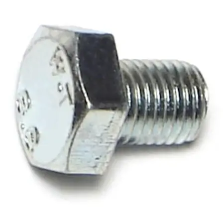 8mm-1.00 X 10mm Zinc Plated Class 8.8 Fine Thread Hex Cap Screws