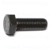 12mm-1.75 X 35mm Plain Steel Class 10.9 Coarse Hex Cap Screws - Durable Fasteners