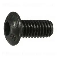 8-32 X 3/8 Inch Button Socket Cap Screws - Durable Steel Fasteners