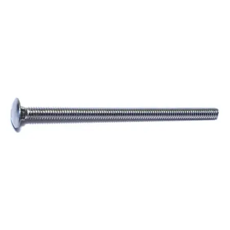 1/4-20 X 4-1/2 Stainless Steel Coarse Thread Carriage Bolts