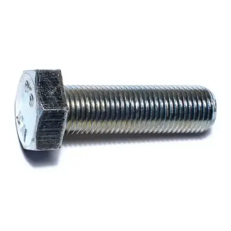 12mm-1.25 X 40mm Zinc Plated Class 8.8 Extra Fine Thread Hex Cap Screws