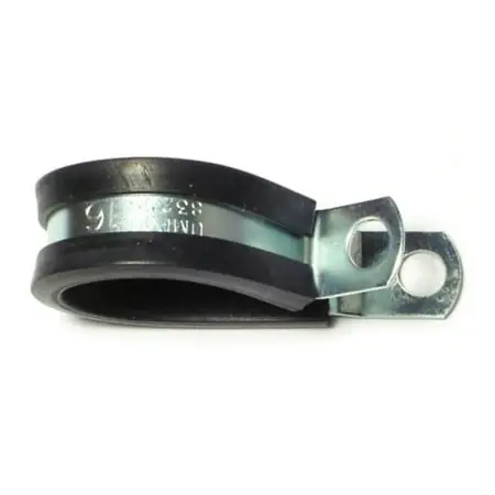 1 X 1/2 Rubber Cushioned Steel Support Clamps Wcr-047 (8 Pcs.)