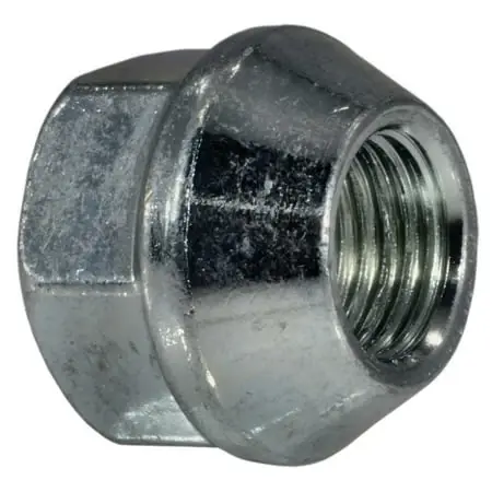 14mm-1.50 X 20.5mm Zinc Plated Steel Fine Thread Open End Wheel Nuts