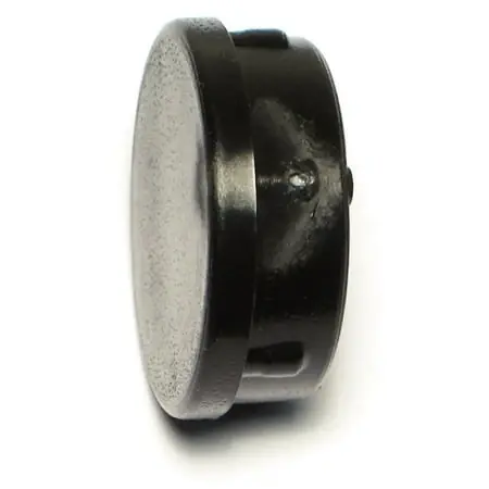 1-1/2 X 16 Gauge Round Black Plastic Furniture Tips Ftip-135 (4 Pcs.)