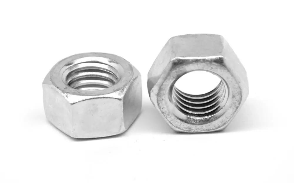 16mm X 1.50 Zinc Plated Class 8 Hex Nuts - Medium Carbon Steel