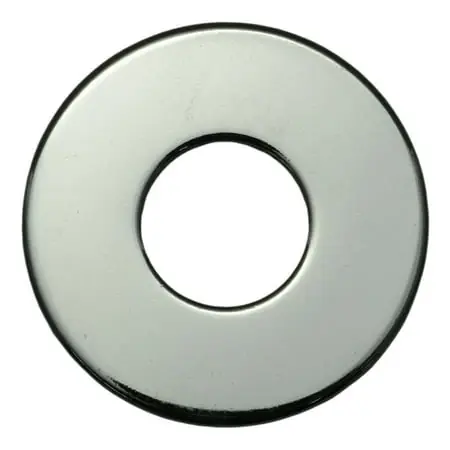 1/2 X 9/16 X 1-3/8 Chrome Grade 2 Uss Flat Washers Flwsrs-178 (10 Pcs.)
