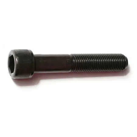 7/16 -20 X 2-1/2 Zinc Plated Steel Fine Thread Socket Cap Screws (4 Pcs.)