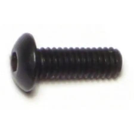 8-32 X 1/2 Plain Button Head Socket Cap Screws Scbs-011 (10 Pcs.)