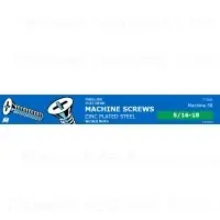 Phillips Flat Machine Screws & Nuts Assortment - Midwest Collection