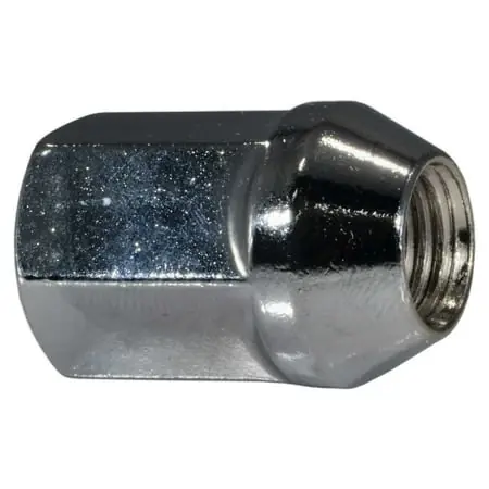 12mm-1.5 X 32mm A2 Stainless Steel Fine Thread Flat Top Wheel Nuts (3 Pcs.)