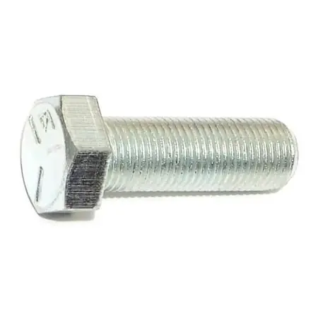 1/2-20 X 1-1/2 Zinc Plated Grade 5 Fine Thread Hex Cap Screws