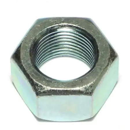 3/4-16 Zinc Plated Grade 2 Steel Fine Thread Finished Hex Nuts - Hns-299