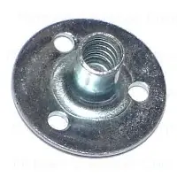 6-32 X 1/4 Zinc Brad Hole T-nuts For Secure Fastening