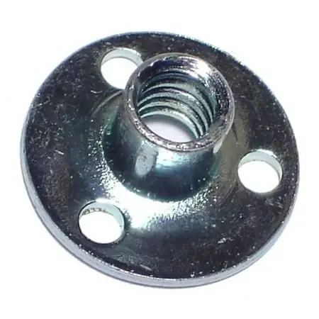 10-32 X 5/16 Zinc Brad Hole Tee Nuts Tns-068 (16 Pcs.)