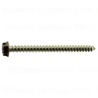 10 X 2-1/2 Inch Stainless Steel Brown Hex Head Sheet Metal Screws - Durable Fasteners