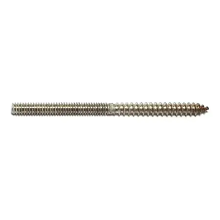 1/4 -20 X 4 18-8 Stainless Steel Coarse Thread Hanger Bolts Hbss-054 (6 Pcs.)