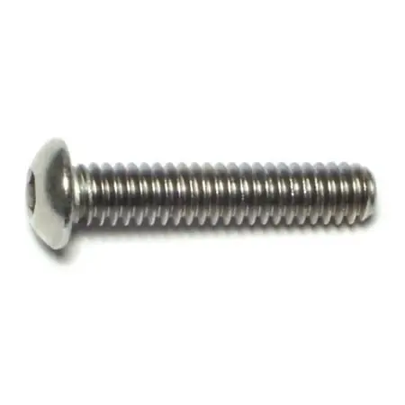 1/4 -20 X 1-1/4 18-8 Stainless Button Socket Cap Screws Scsbss-183 (10 Pcs.)