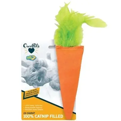 Cosmic Catnip Filled Plush Chili Pepper Cat Toy - Hot Stuff, 7.25 L X 2 W
