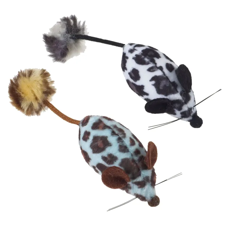 Ethical Cat 2658 Animal Print Rattle With Catnip