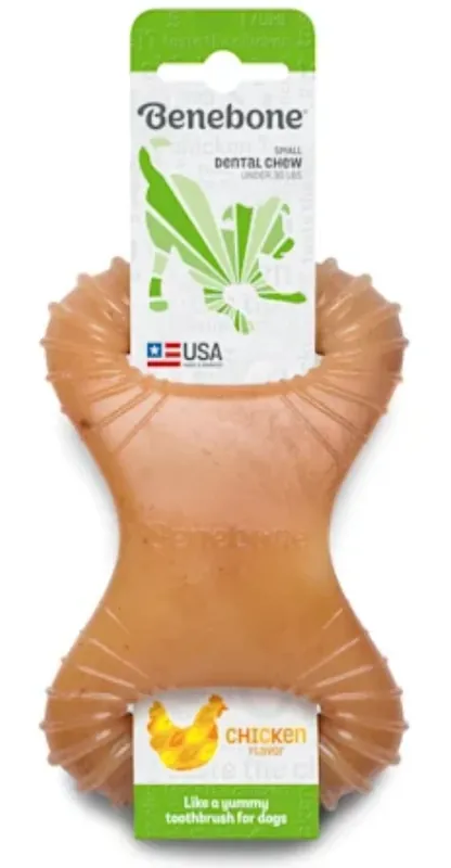 Small Chicken Flavored Dental Chew Toy For Dogs