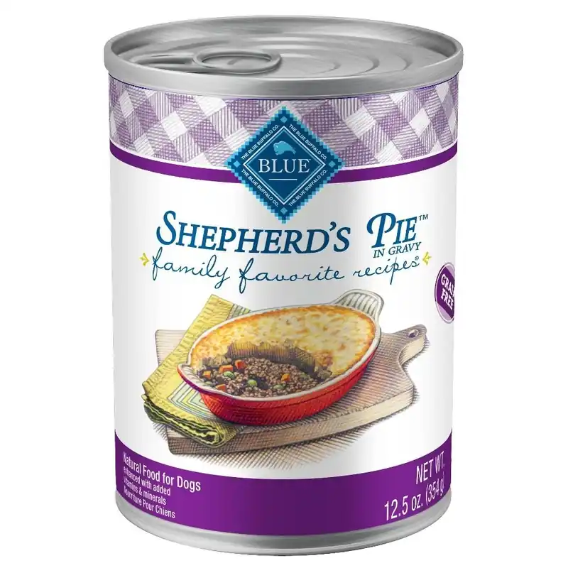 Blue Buffalo Blue Shepherd‘s Pie Adult Canned Dog Food, 12.5 Oz.