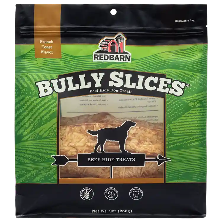 Natural Bully Slices French Toast Dog Treats, 9 Ounces