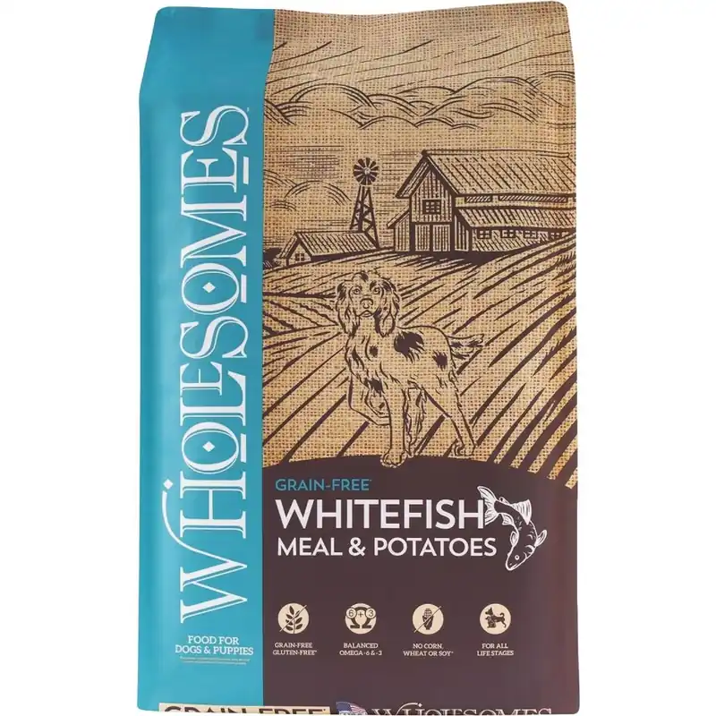 Grain‑free Whitefish & Potato Dry Dog Food – 35 lb (aafco‑certified)